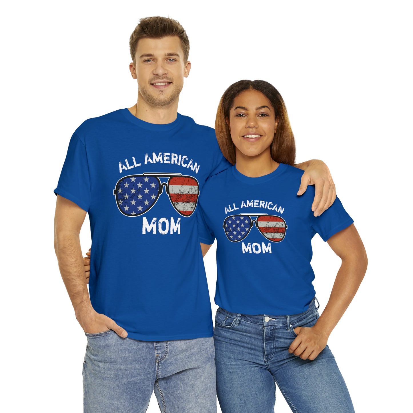 All American Mom Heavy Cotton Tee