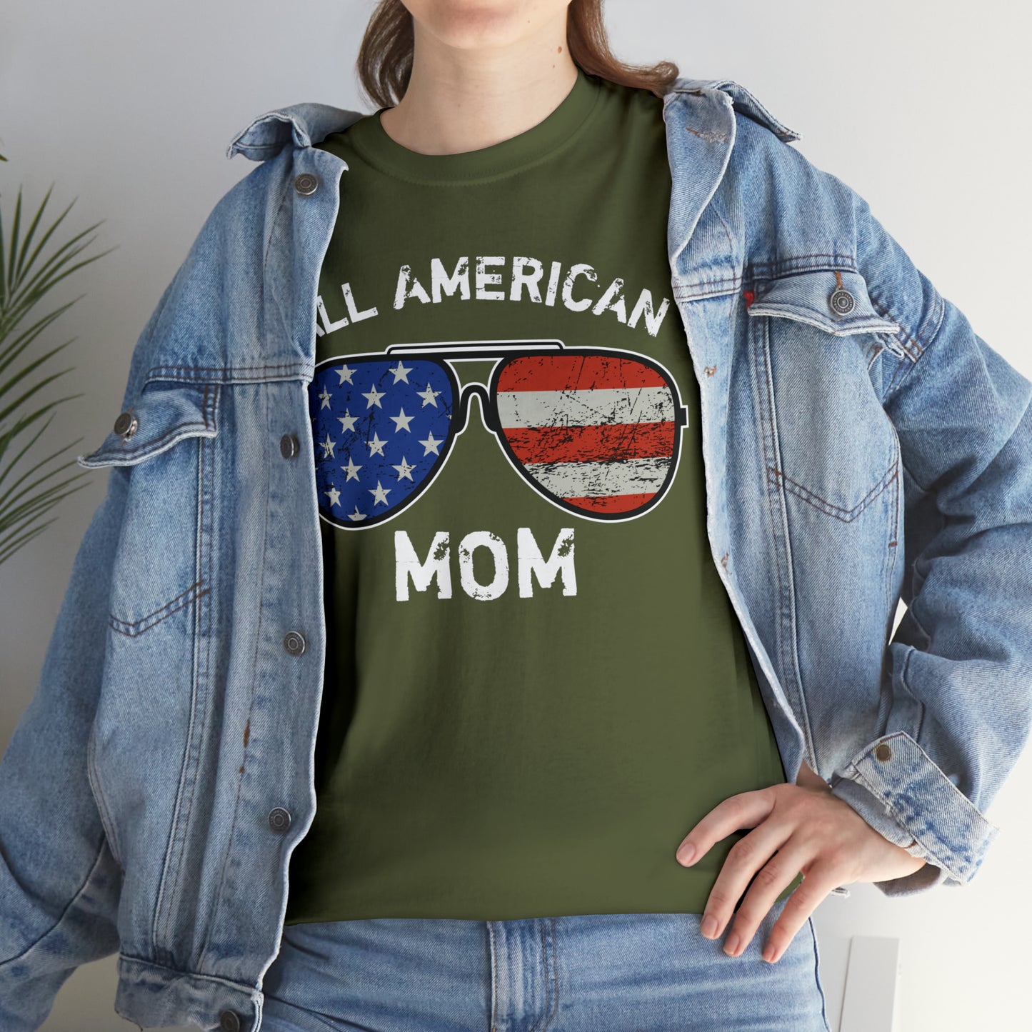 All American Mom Heavy Cotton Tee