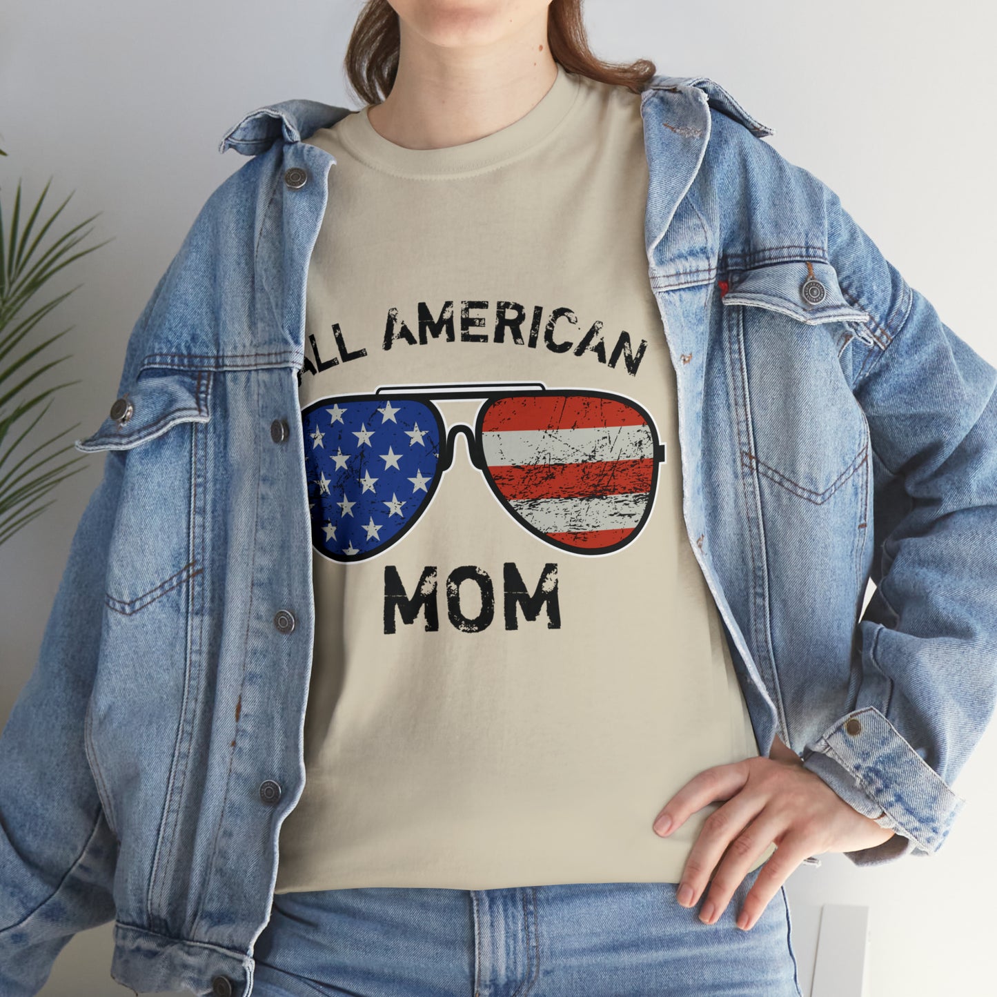 All American Mom Heavy Cotton Tee