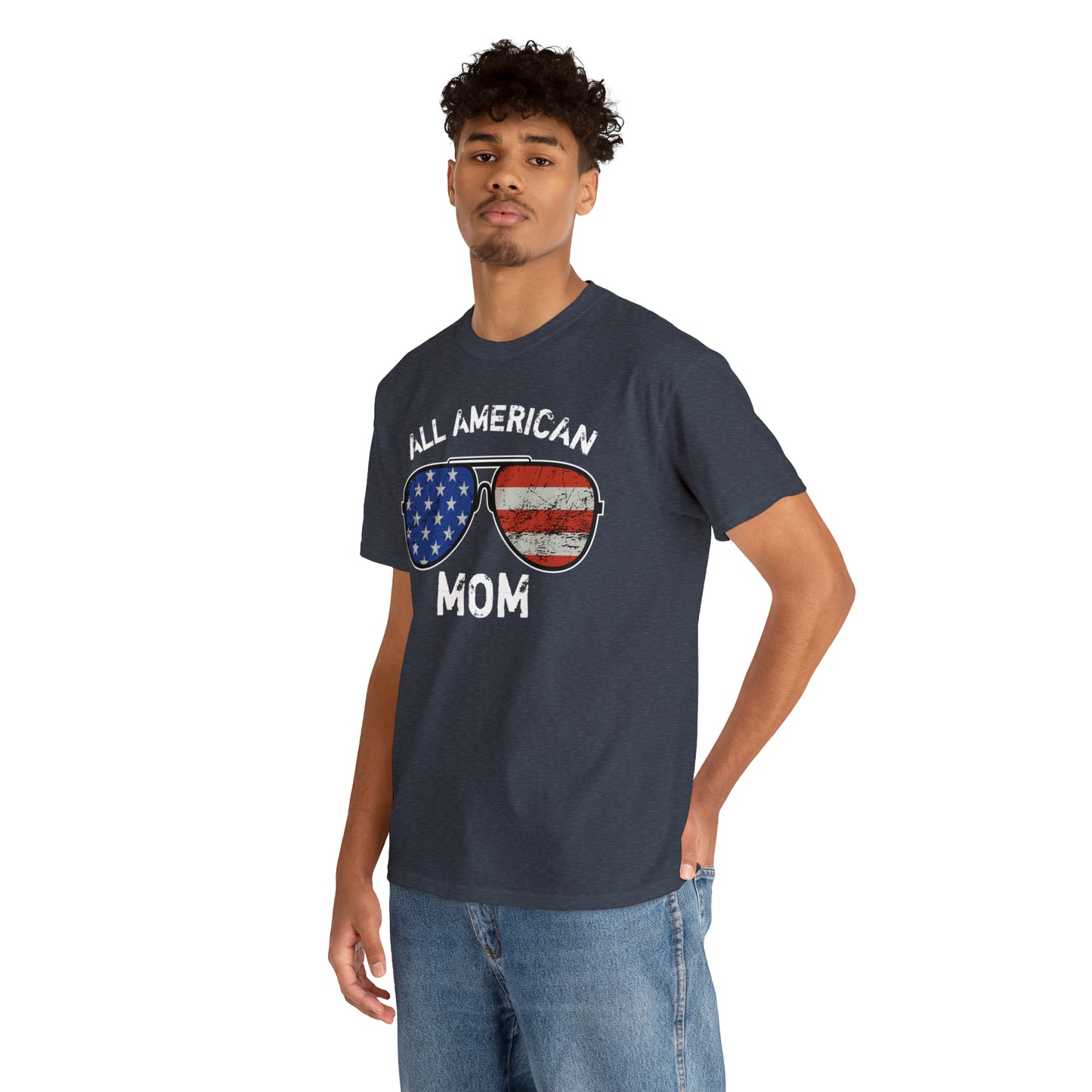 All American Mom Heavy Cotton Tee