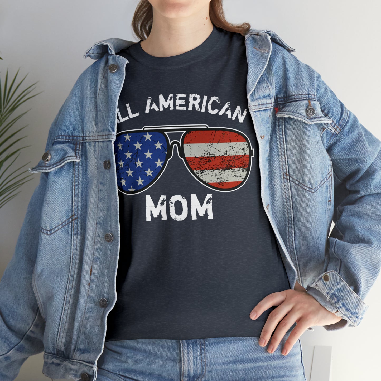 All American Mom Heavy Cotton Tee
