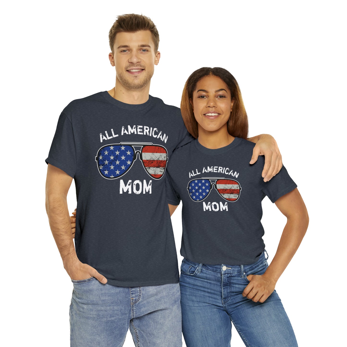 All American Mom Heavy Cotton Tee