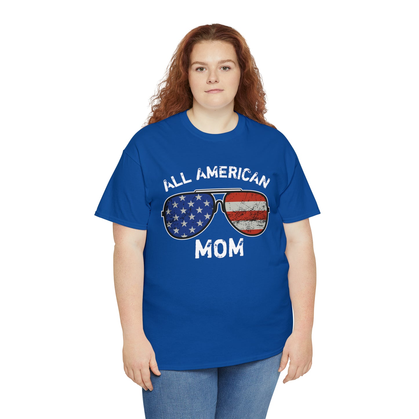 All American Mom Heavy Cotton Tee