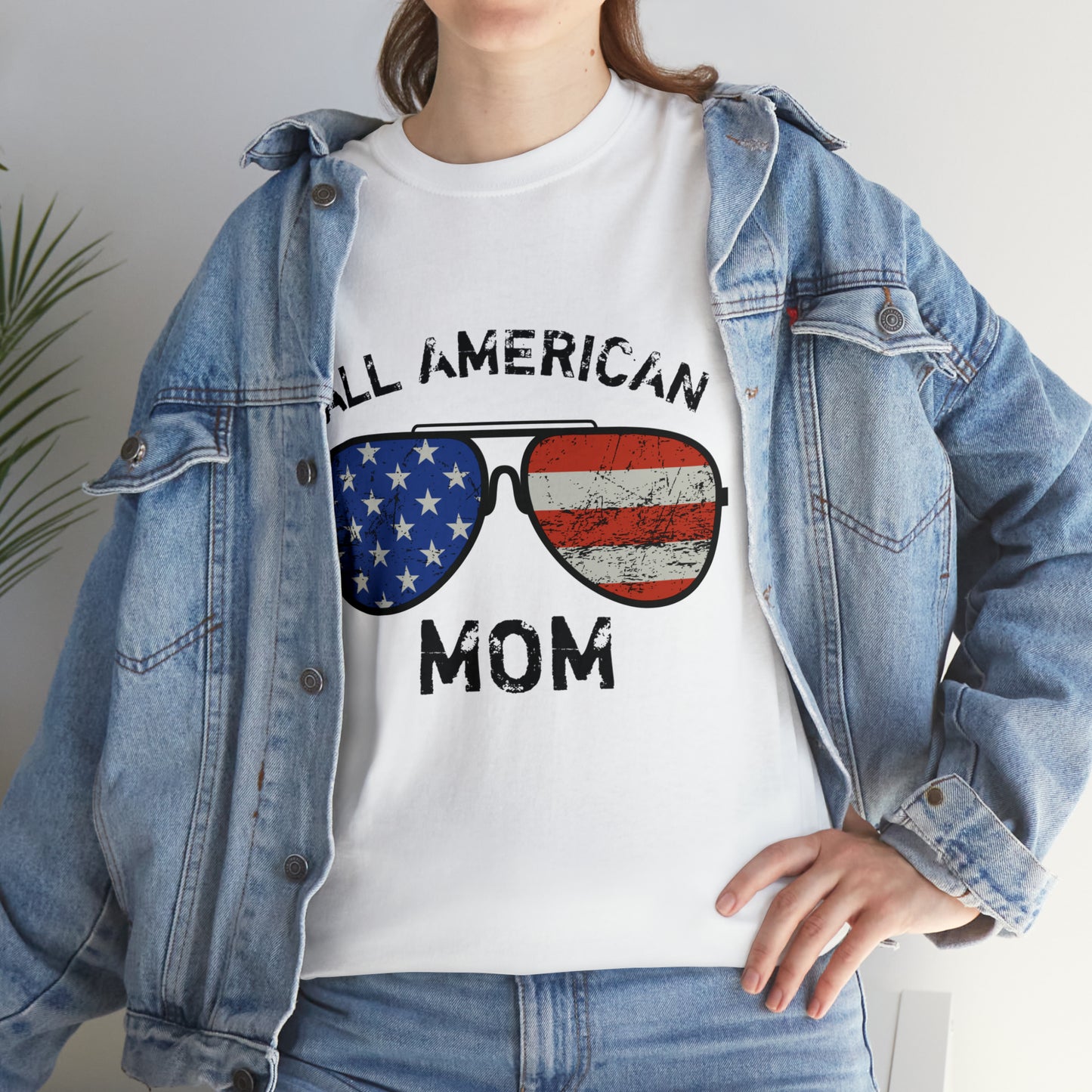 All American Mom Heavy Cotton Tee