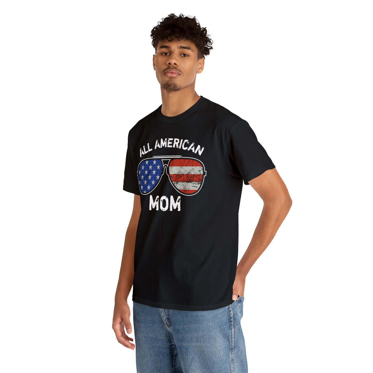 All American Mom Heavy Cotton Tee