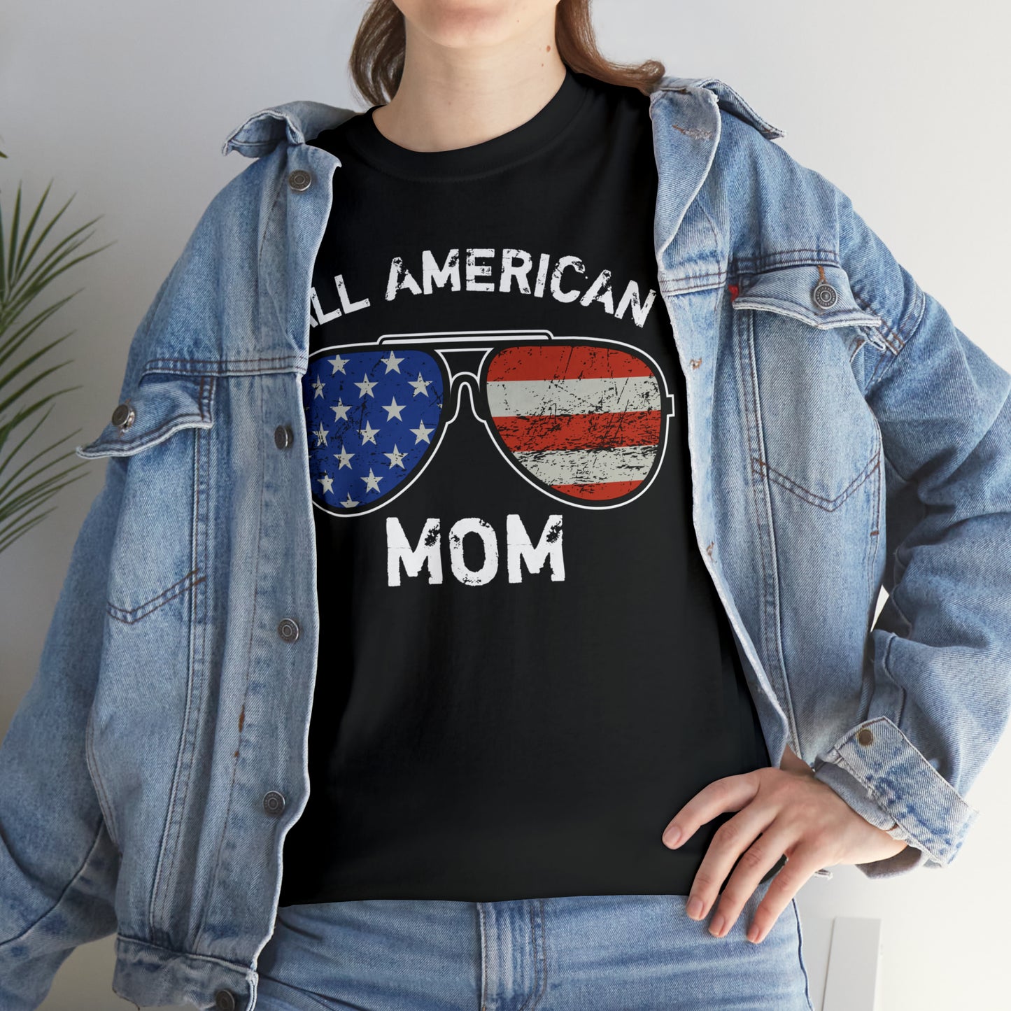 All American Mom Heavy Cotton Tee
