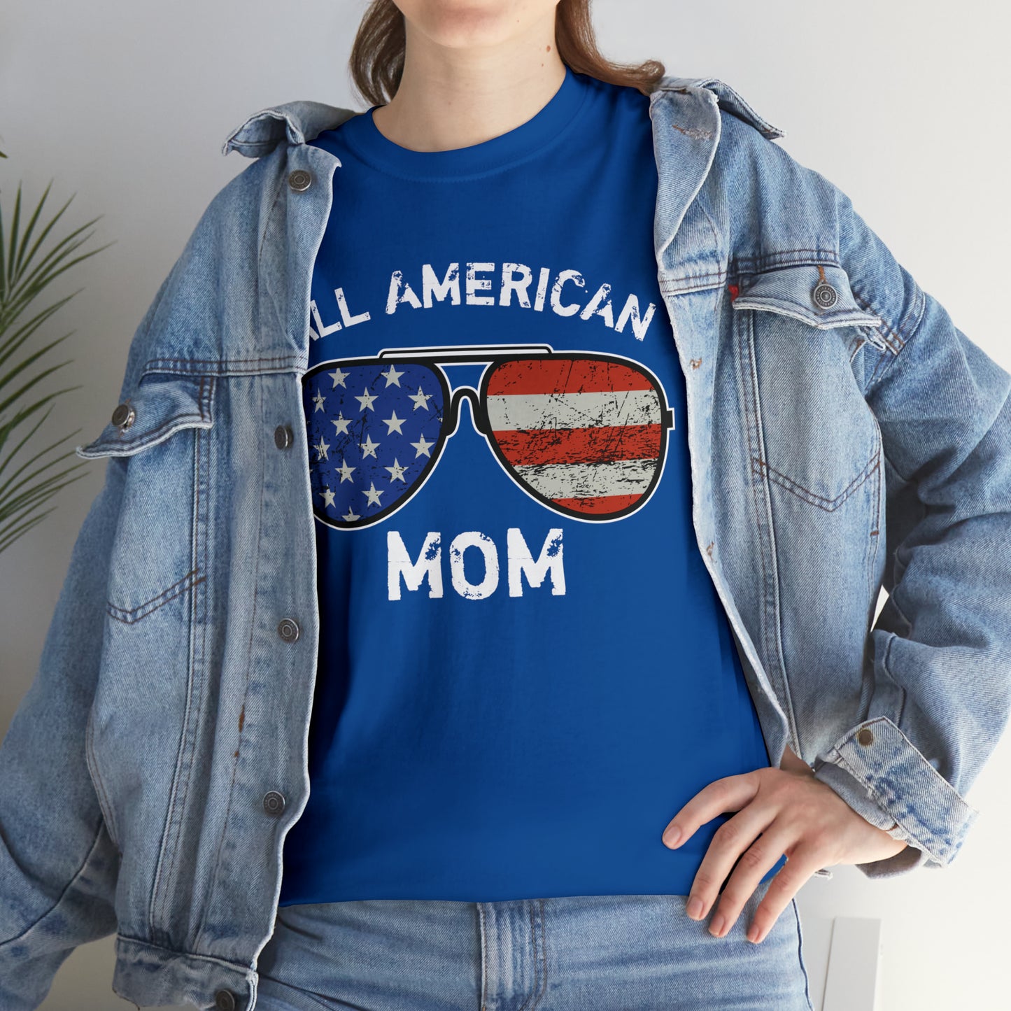 All American Mom Heavy Cotton Tee
