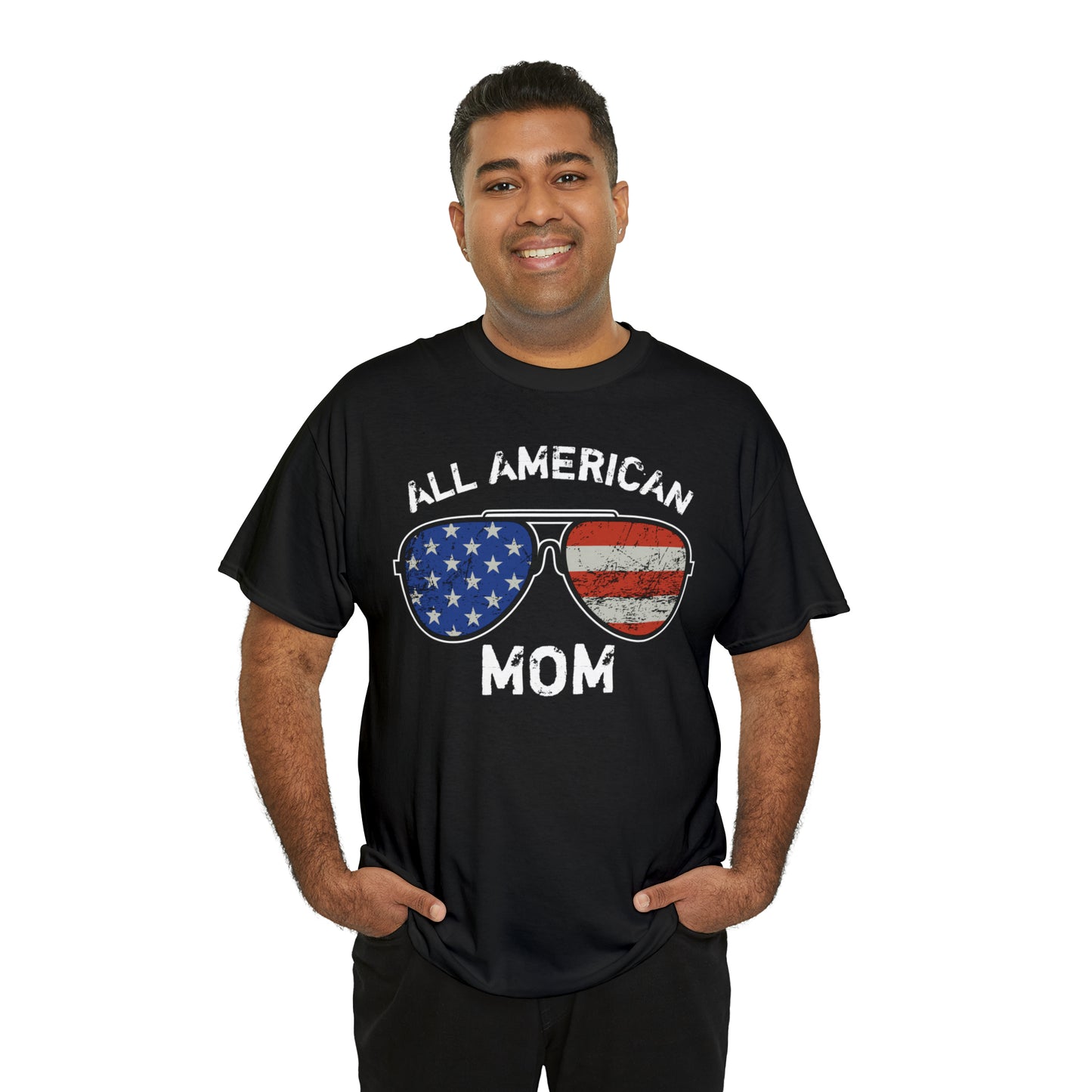 All American Mom Heavy Cotton Tee