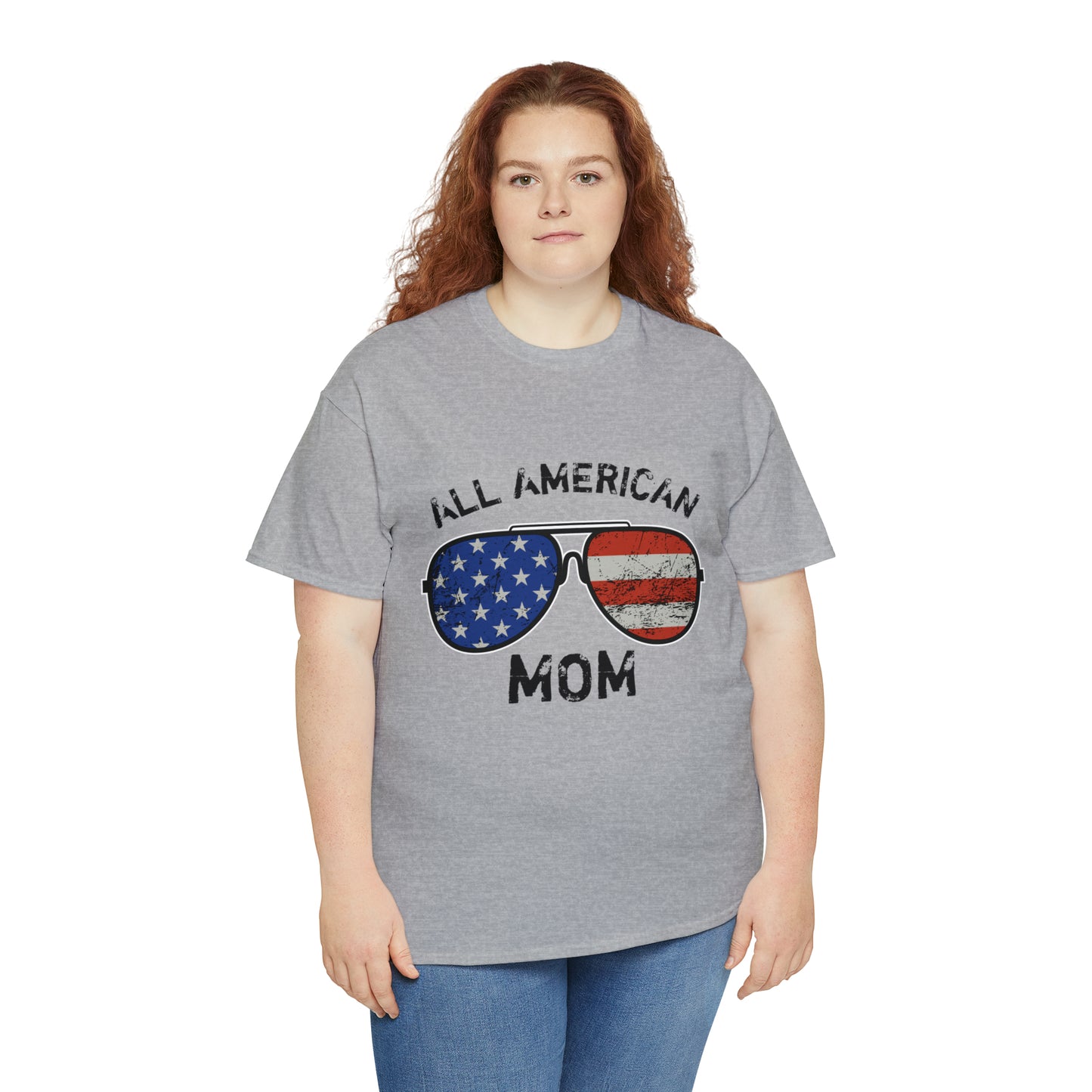 All American Mom Heavy Cotton Tee
