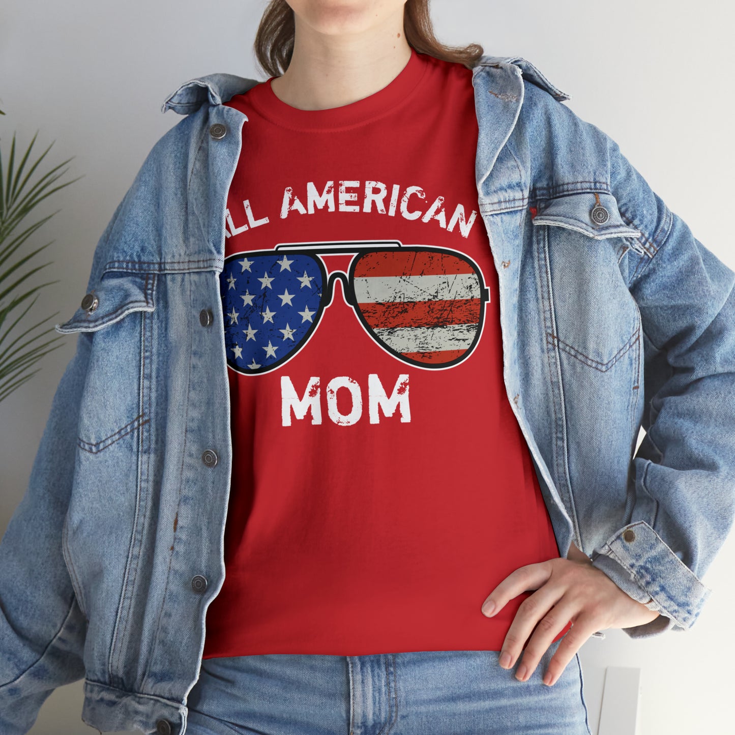 All American Mom Heavy Cotton Tee