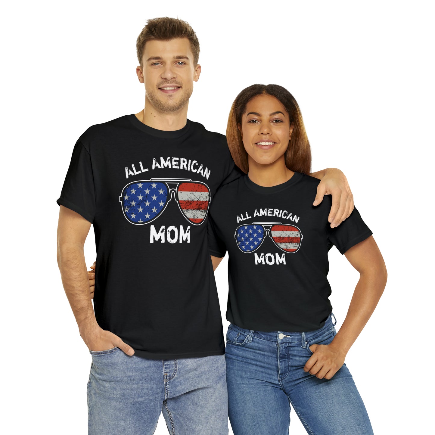 All American Mom Heavy Cotton Tee