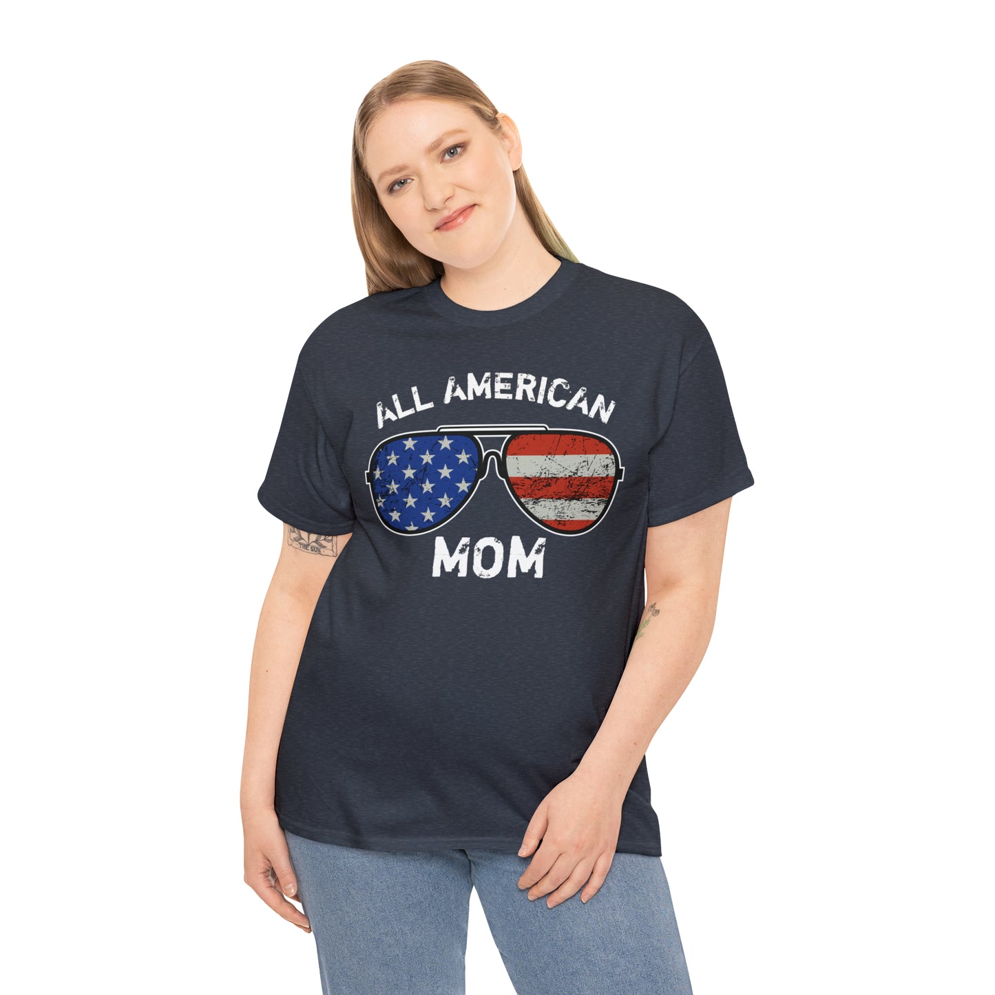 All American Mom Heavy Cotton Tee