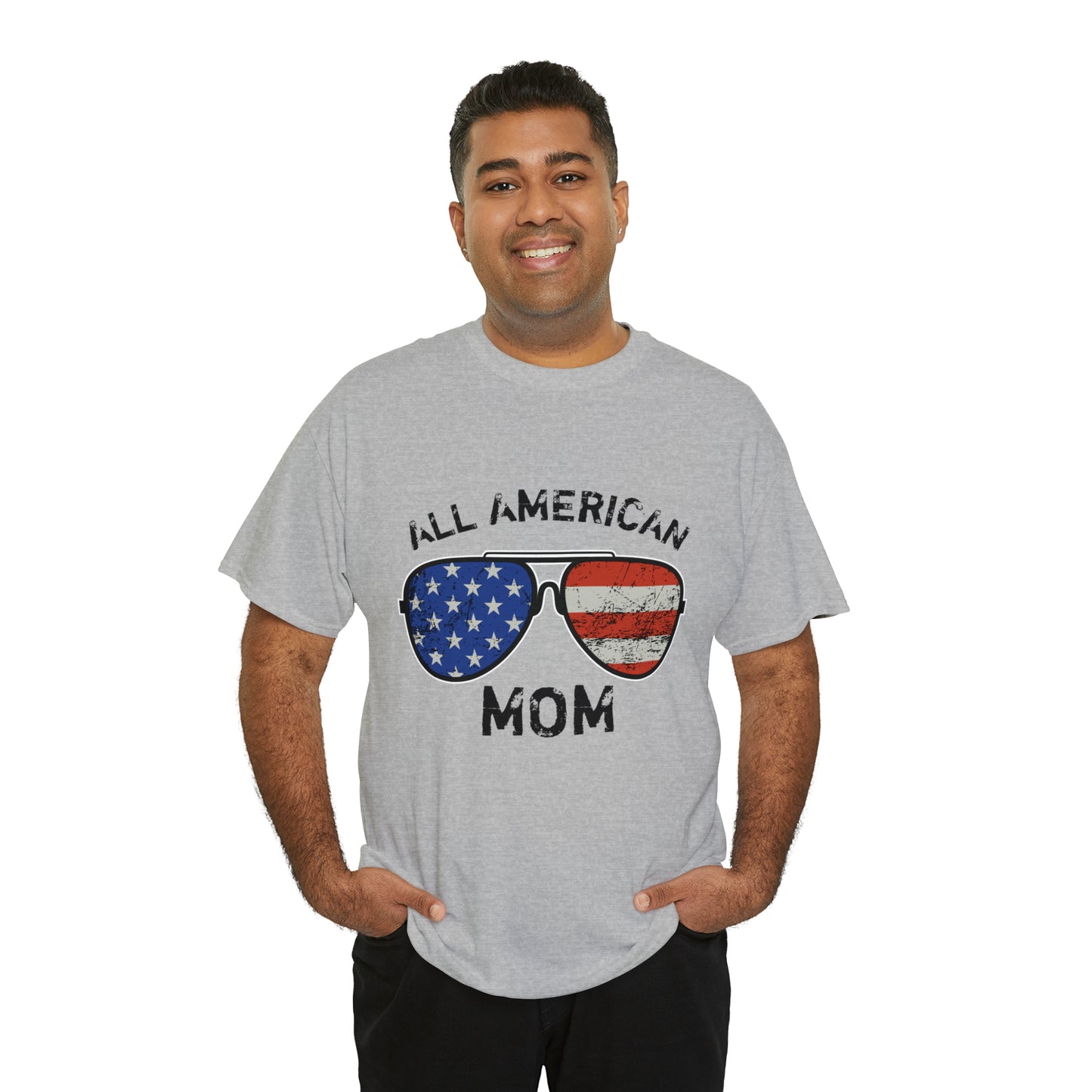 All American Mom Heavy Cotton Tee