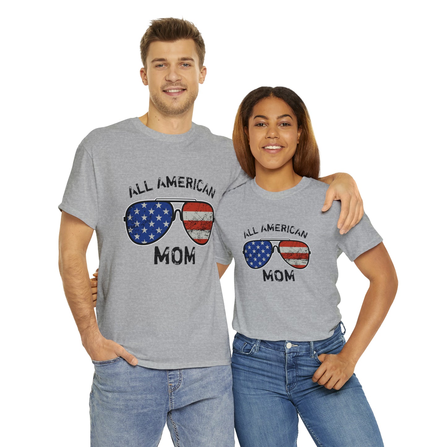 All American Mom Heavy Cotton Tee