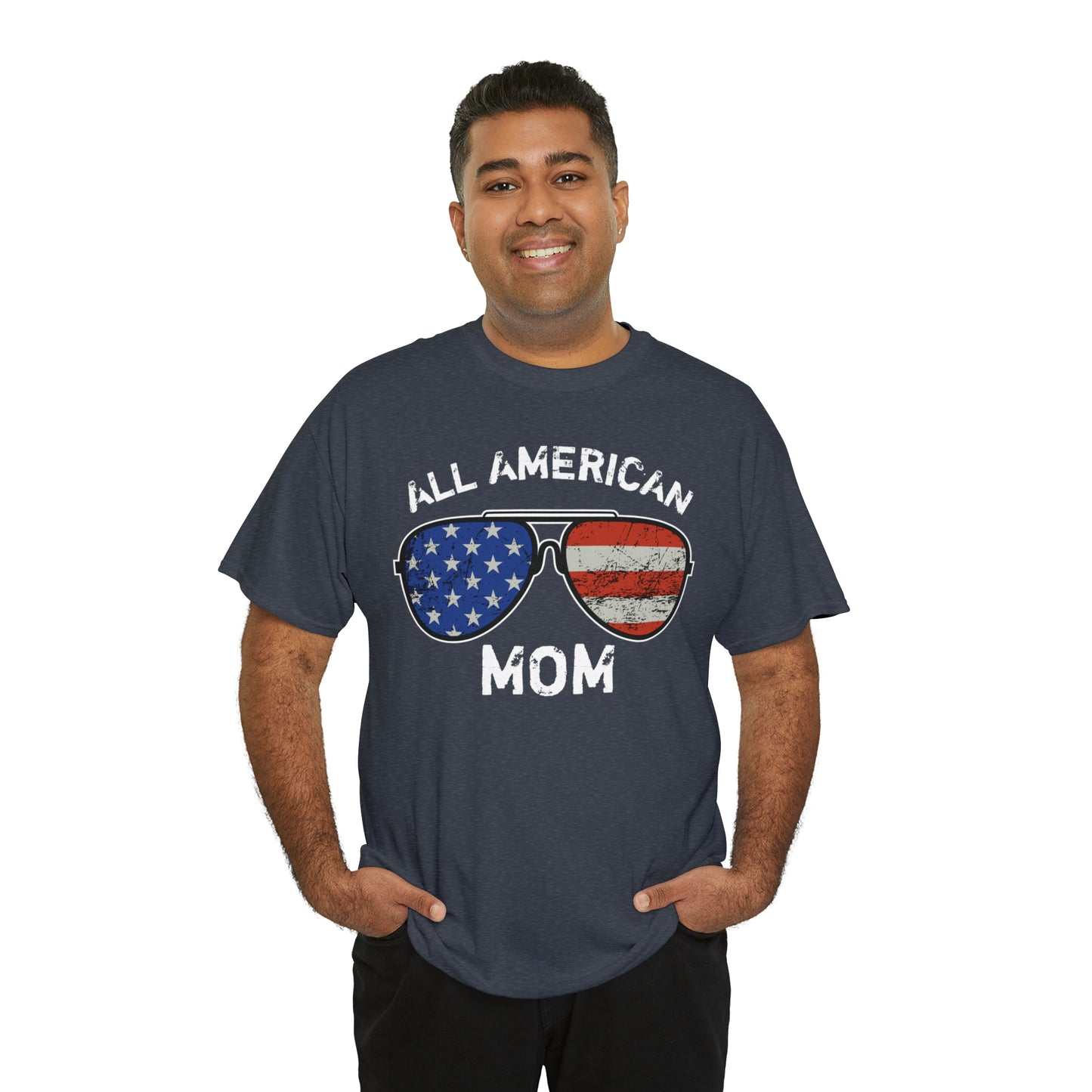 All American Mom Heavy Cotton Tee