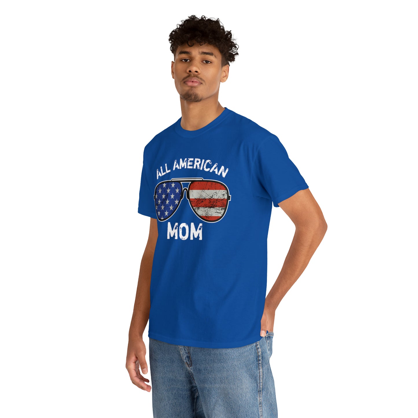 All American Mom Heavy Cotton Tee