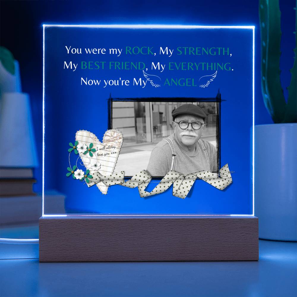 Now You're My Angel Acrylic Plaque