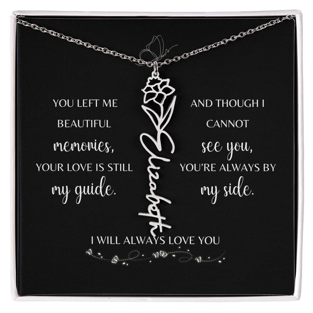 Loss of Mother Sympathy Gift for Daughter or Granddaughter | Memorial Necklace from Grandma or Dad for Loss of Mother