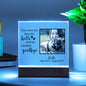 Dog Memorial Acrylic Plaque - My Hardest Goodbye
