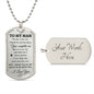 To My Man | Dog Tag | You Complete Me