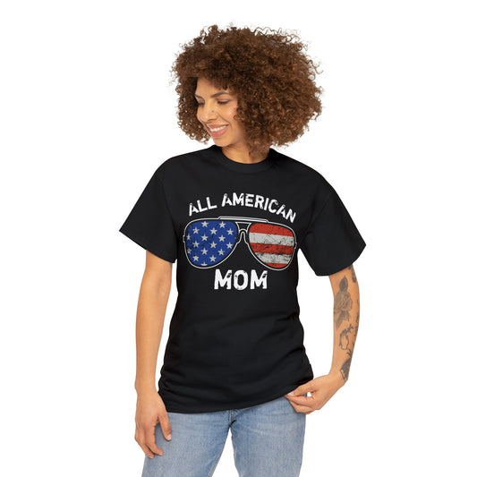 All American Mom Heavy Cotton Tee