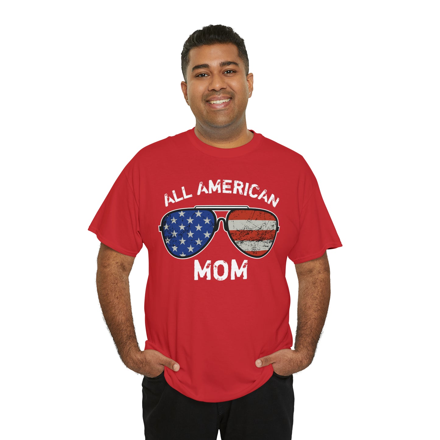 All American Mom Heavy Cotton Tee