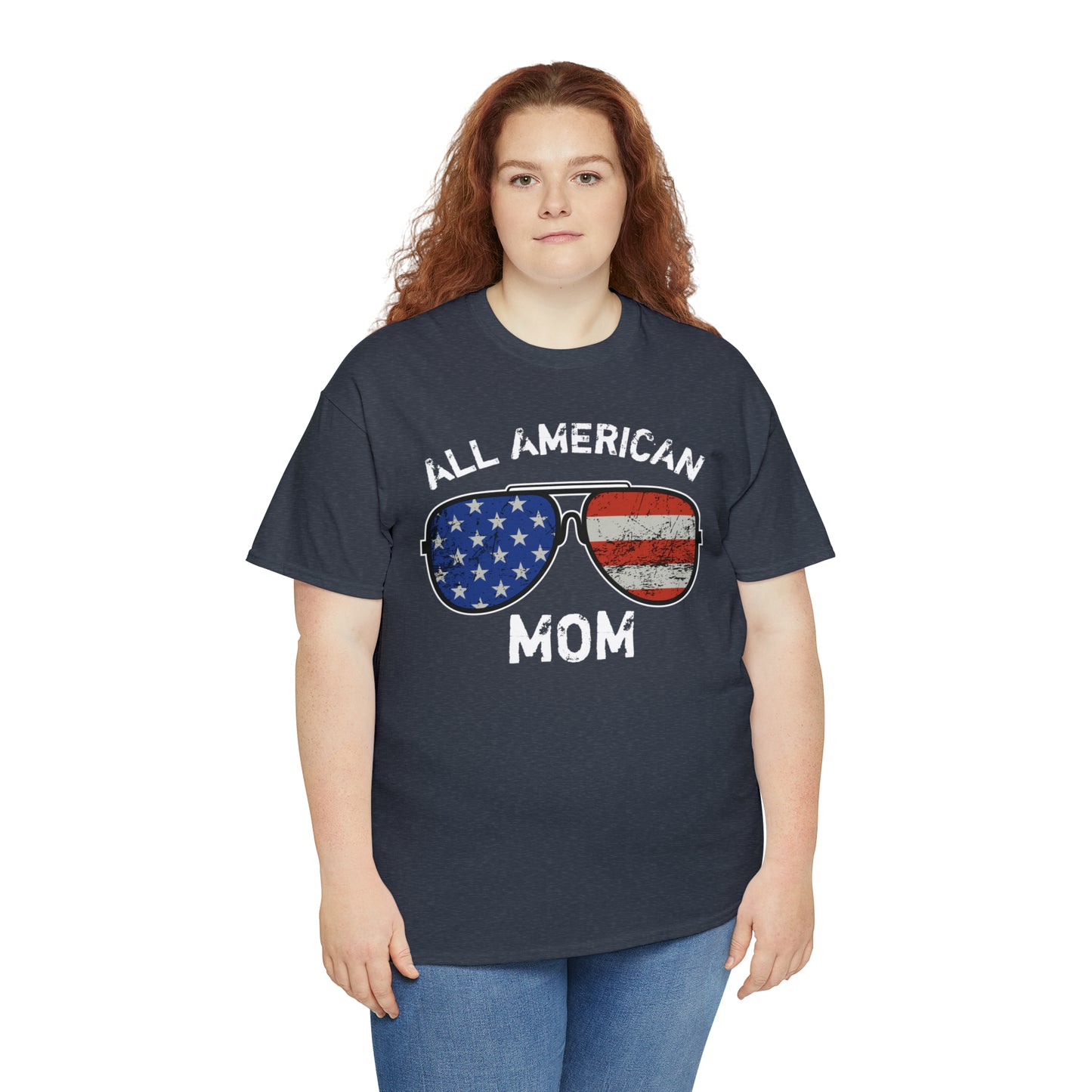 All American Mom Heavy Cotton Tee