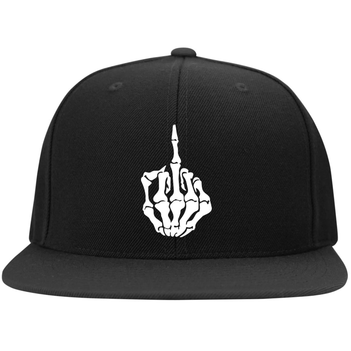 Embroidered Skull Gesture Cap