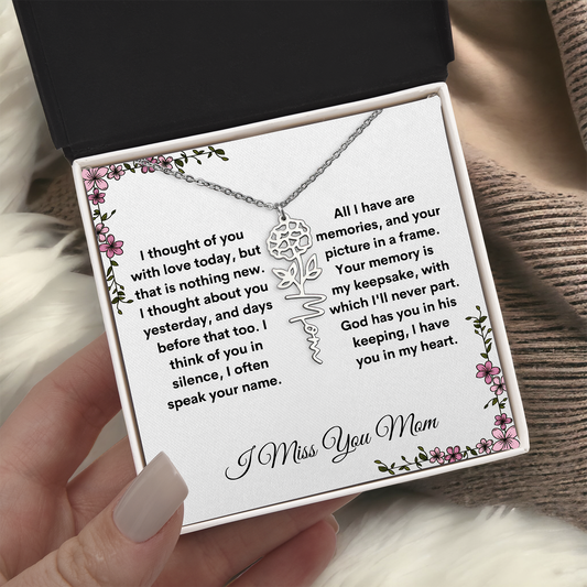 Personalized Memorial Gift Loss of Mother for Daughter from Grandma/Friend/Father