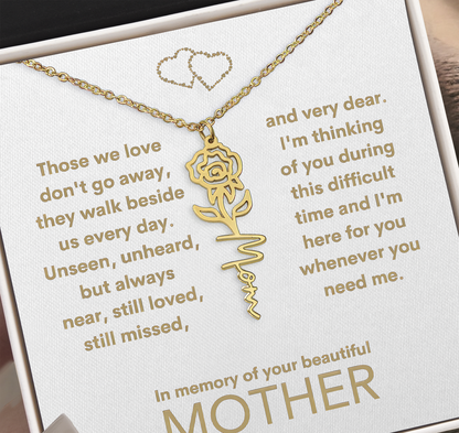 Customized Memorial Gift Loss of Mother for Daughter from Grandma, Friend, or Father