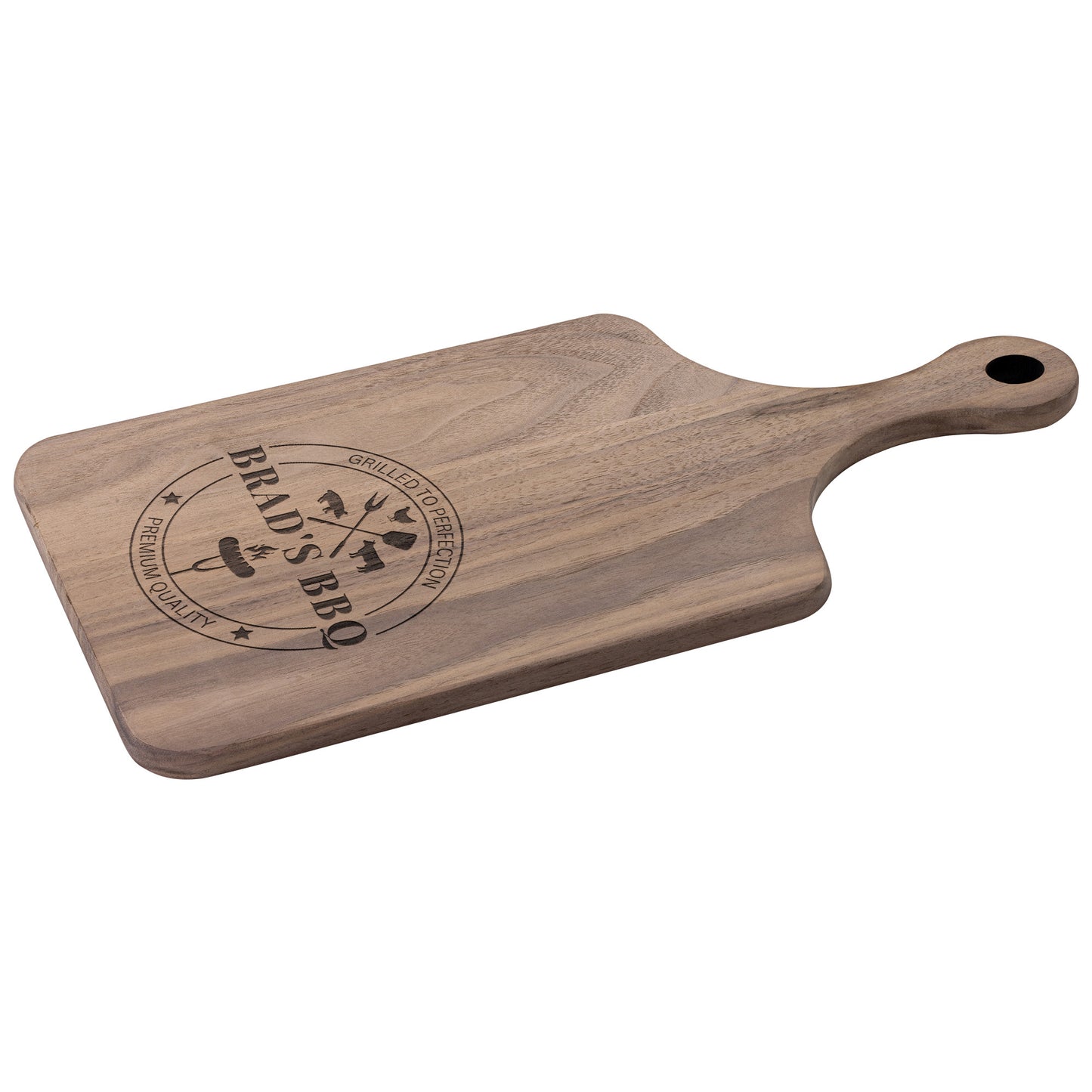 Personalized Grilled To Perfection Meat Cutting Board