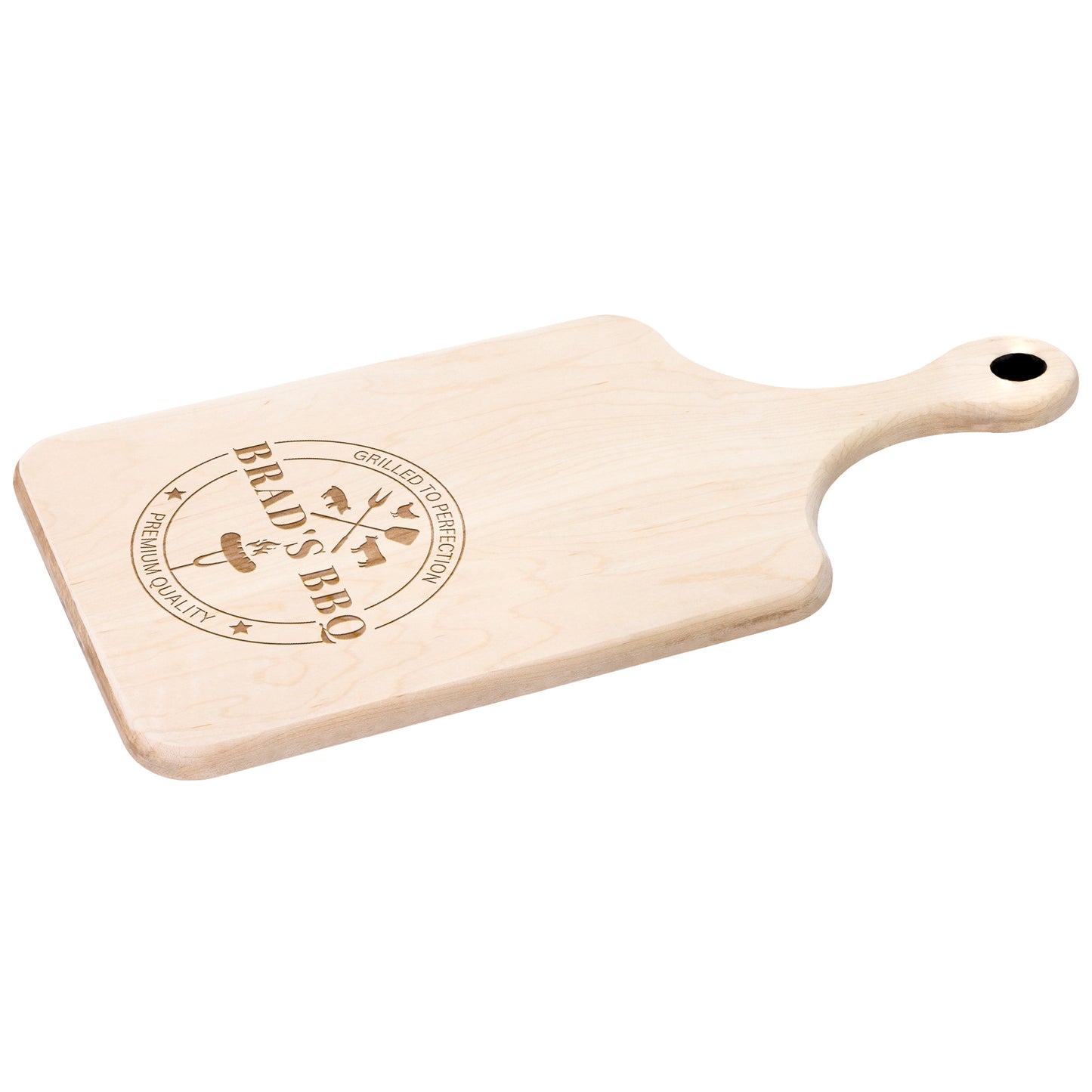 Personalized Grilled To Perfection Meat Cutting Board