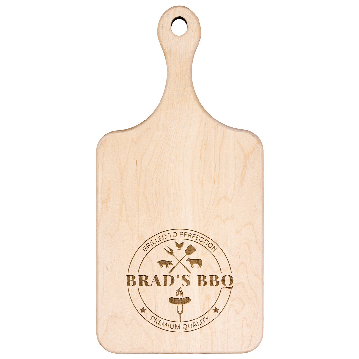 Personalized Grilled To Perfection Meat Cutting Board