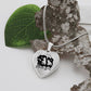 Mama Bear Heart Engraved Necklace | 4 Cubs | Personalized Engraving