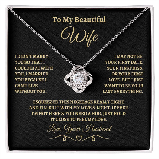 Wife | Can't Live Without You Necklace