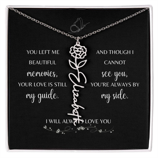 Loss of Mother Sympathy Gift for Daughter or Granddaughter | Memorial Necklace from Grandma or Dad for Loss of Mother