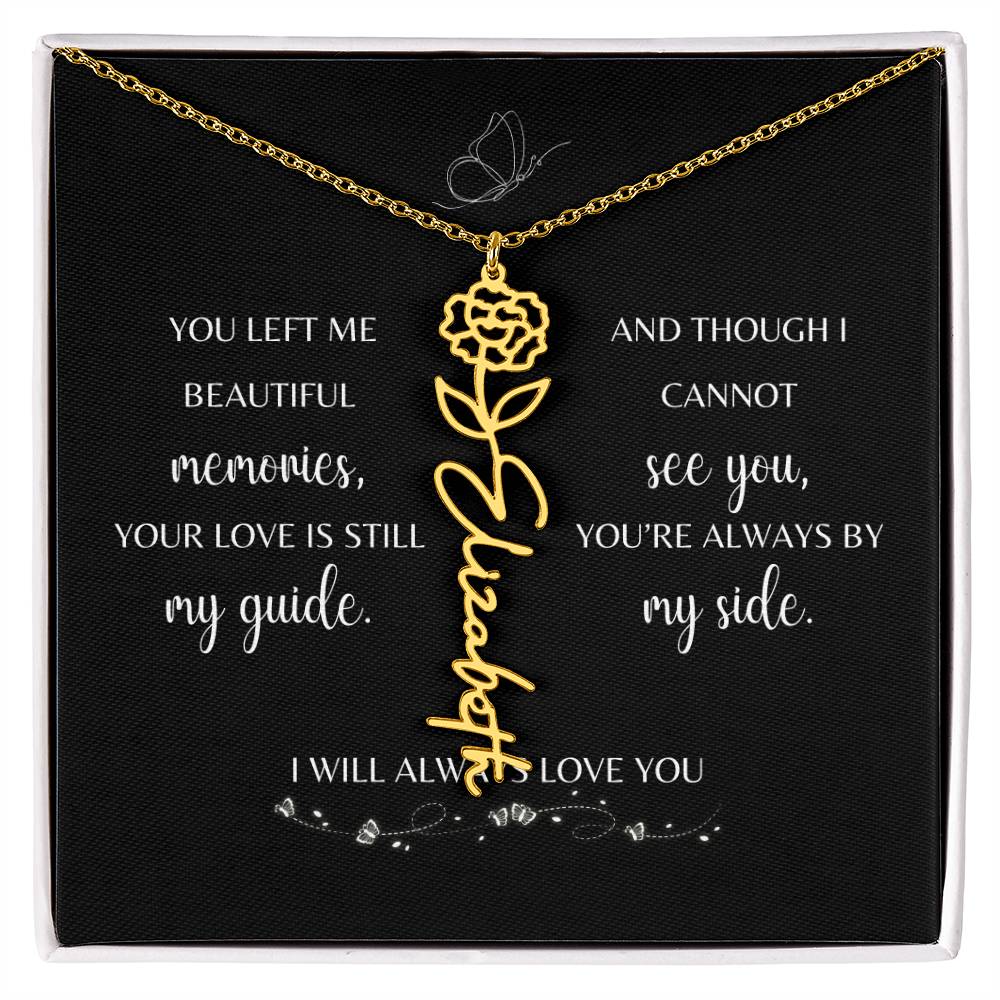 Loss of Mother Sympathy Gift for Daughter or Granddaughter | Memorial Necklace from Grandma or Dad for Loss of Mother