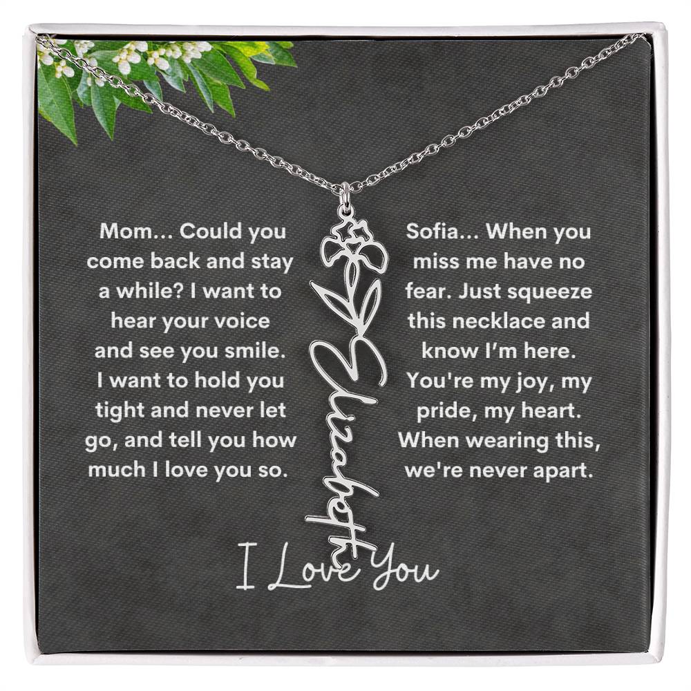 Sympathy Gift Loss of Mother for Best Friend | Personalized Memorial Gift from Bestie for Loss of Mother | Remembrance