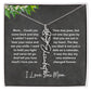 Custom Sympathy Gift Loss of Mother for Granddaughter | Customized Jewelry from Grandmother for Loss of Mother | Bereavement