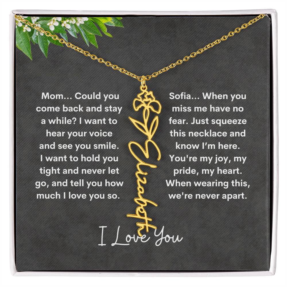 Sympathy Gift Loss of Mother for Best Friend | Personalized Memorial Gift from Bestie for Loss of Mother | Remembrance