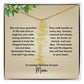 Sympathy Gift Loss of Mother for Daughter | Personalized Jewelry from Grandma for Loss of Mother | Rememberance