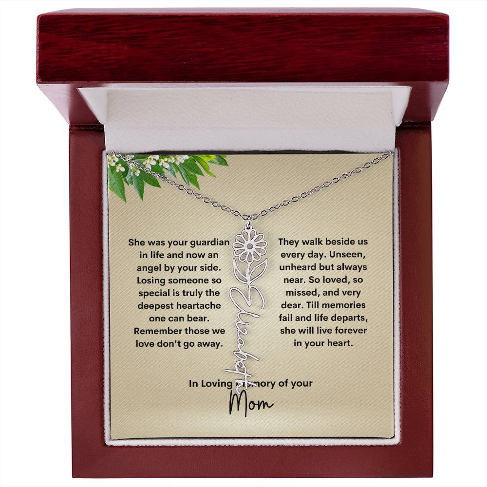 Sympathy Gift Loss of Mother for Daughter | Personalized Jewelry from Grandma for Loss of Mother | Rememberance