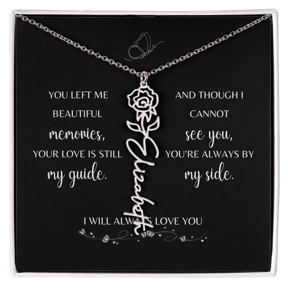 Loss of Mother Sympathy Gift for Daughter or Granddaughter | Memorial Necklace from Grandma or Dad for Loss of Mother