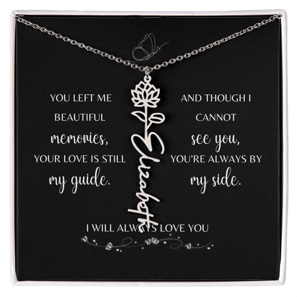 Loss of Mother Sympathy Gift for Daughter or Granddaughter | Memorial Necklace from Grandma or Dad for Loss of Mother