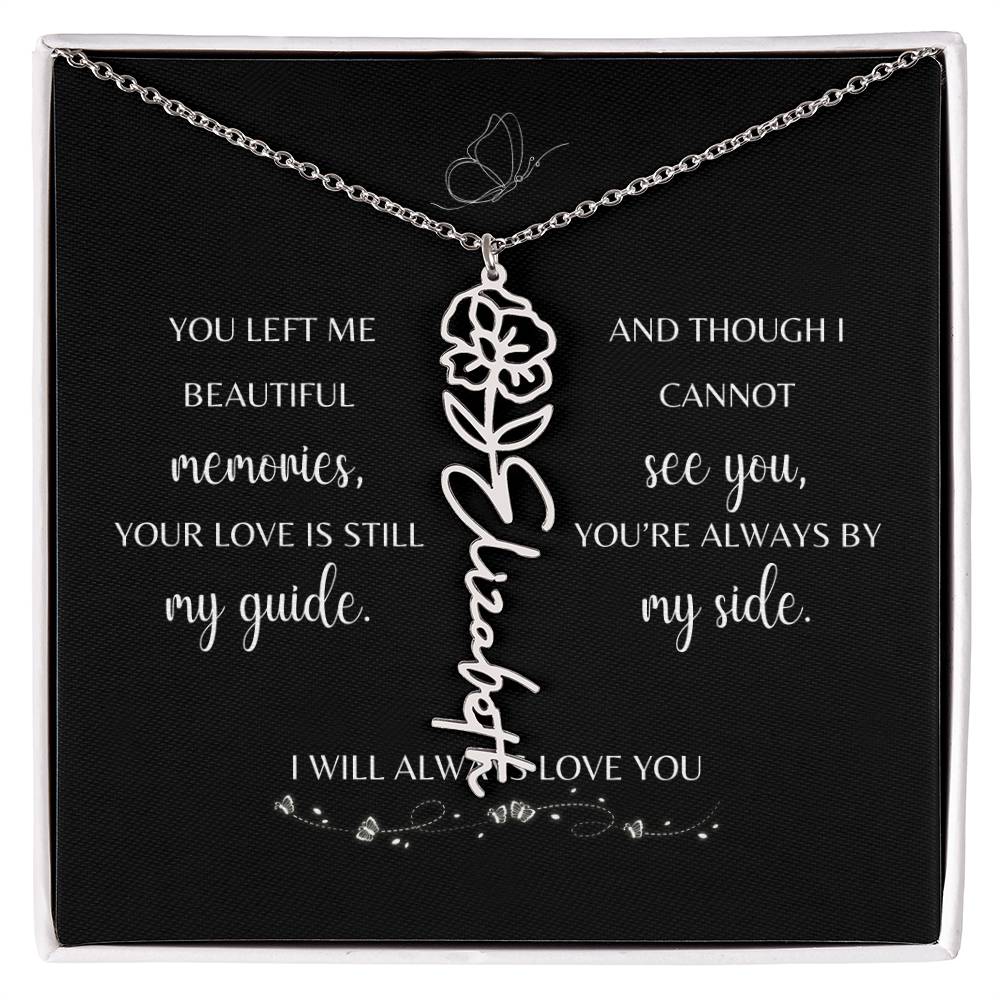 Loss of Mother Sympathy Gift for Daughter or Granddaughter | Memorial Necklace from Grandma or Dad for Loss of Mother