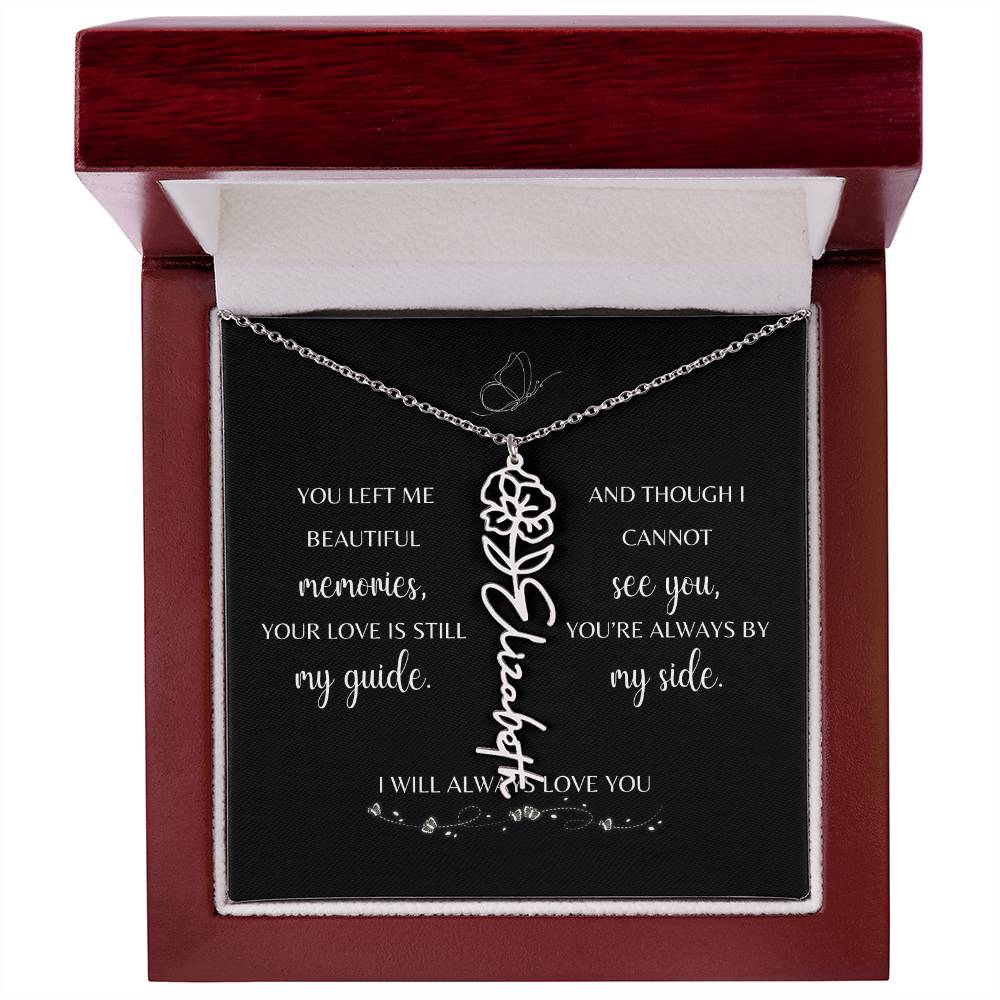 Loss of Mother Sympathy Gift for Daughter or Granddaughter | Memorial Necklace from Grandma or Dad for Loss of Mother