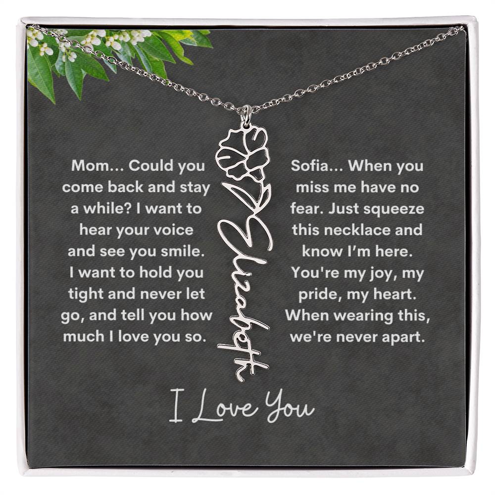 Sympathy Gift Loss of Mother for Best Friend | Personalized Memorial Gift from Bestie for Loss of Mother | Remembrance