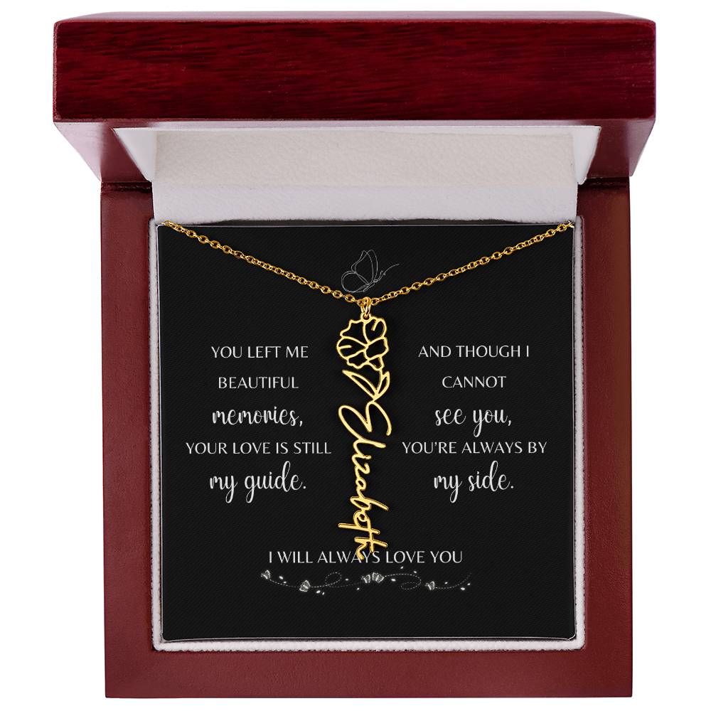 Loss of Mother Sympathy Gift for Daughter or Granddaughter | Memorial Necklace from Grandma or Dad for Loss of Mother