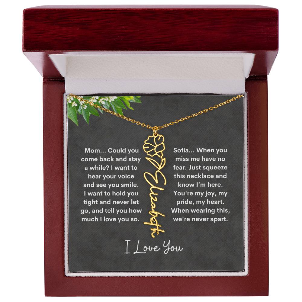 Sympathy Gift Loss of Mother for Best Friend | Personalized Memorial Gift from Bestie for Loss of Mother | Remembrance