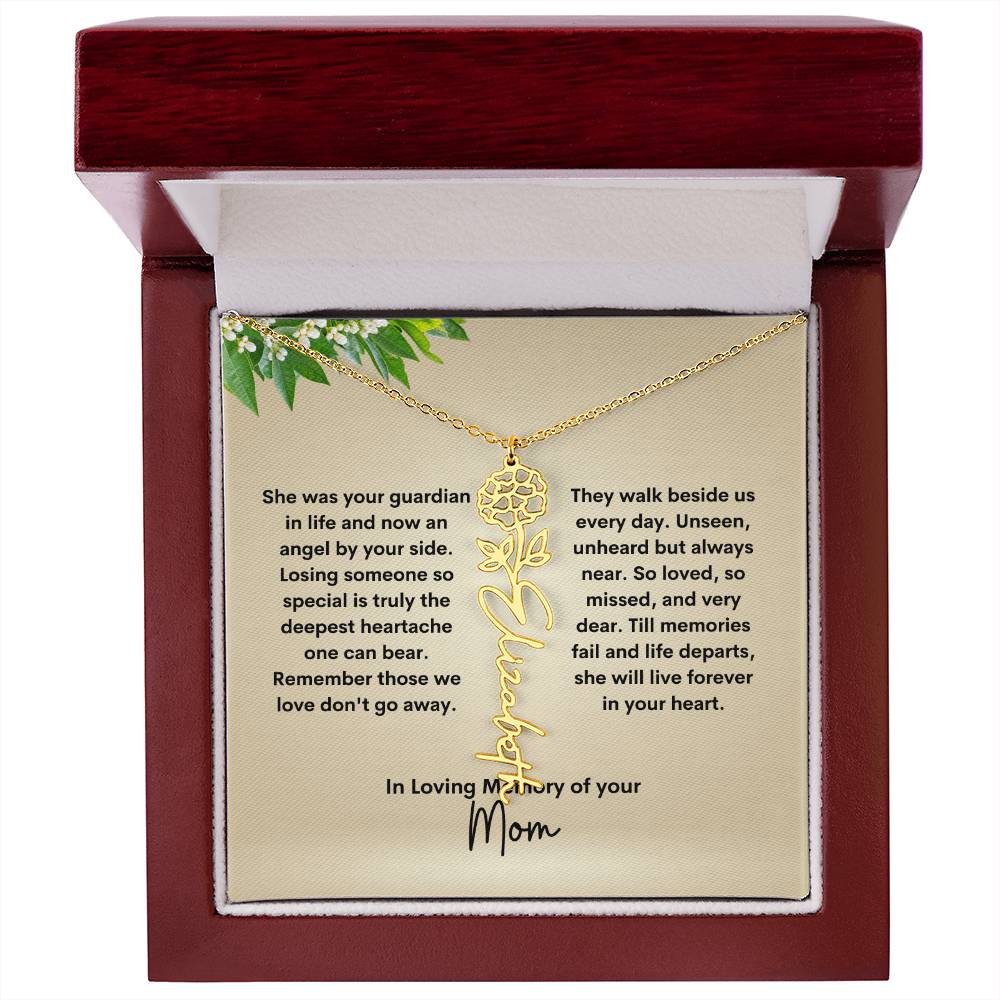 Sympathy Gift Loss of Mother for Daughter | Personalized Jewelry from Grandma for Loss of Mother | Rememberance